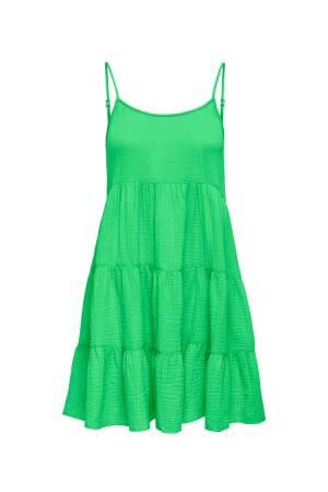 Onlthyra Slıp Dress Wvn Kadın Elbise - 15292927 Canlı Yeşil - Thumbnail