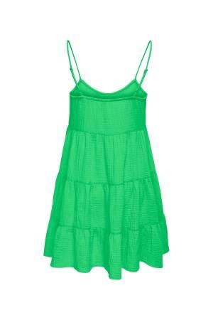 Onlthyra Slıp Dress Wvn Kadın Elbise - 15292927 Canlı Yeşil - Thumbnail
