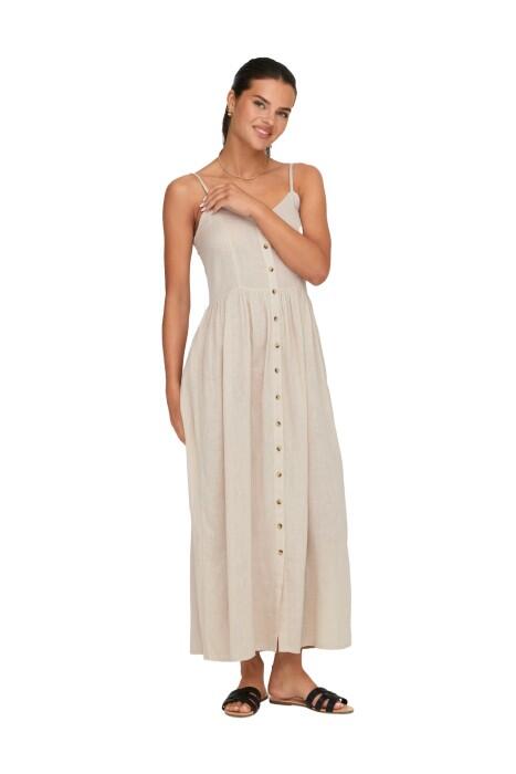 Onltokyo Life Lin Bl Strap Kadın Elbise - 15319925 Gri / Ay Işığı - 5