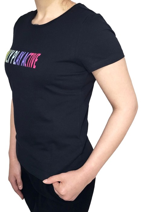 Only - Onpella Kadın T-Shirt - 15282386 Siyah