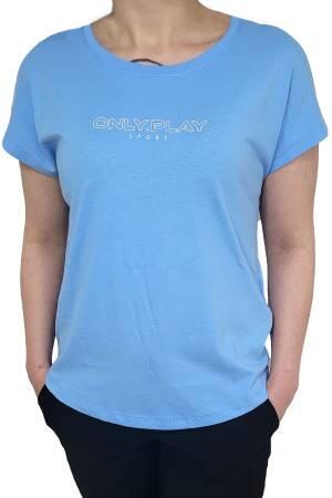 Onpfrancıs Ss Loose Kadın T-Shirt - 15287720 Mavi - Thumbnail