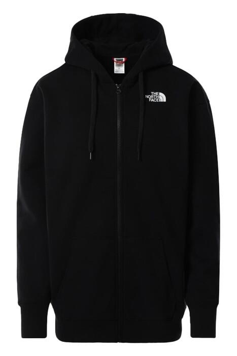 The North Face - Open Gate Full Zip Hoodie Kadın Fermuarlı SweatShirt - NF0A55GP Siyah