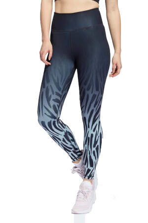 Opt Fierce 7/8 Kadın Tayt - H64190 Desenli - EU-Adidas