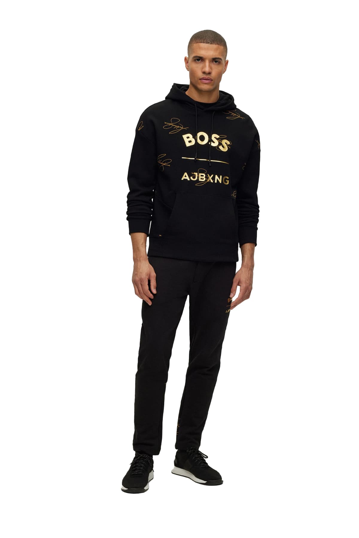 Sweat shirt homme Boss Regular Noir - ZESHOES