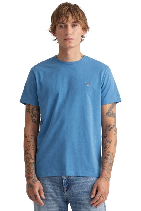 Gant - Original Ss Erkek T-Shirt - 234100 Gün Mavisi