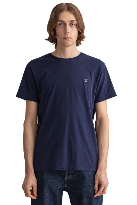 Gant - Original Ss Erkek T-Shirt - 234100 Lacivert