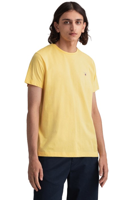 Gant - Original Ss Erkek T-Shirt - 234100 Muz Sarısı