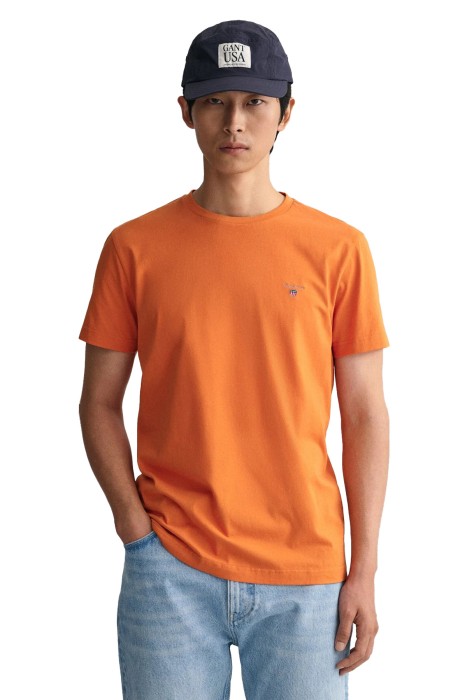 Gant - Original Ss Erkek T-Shirt - 234100 Turuncu
