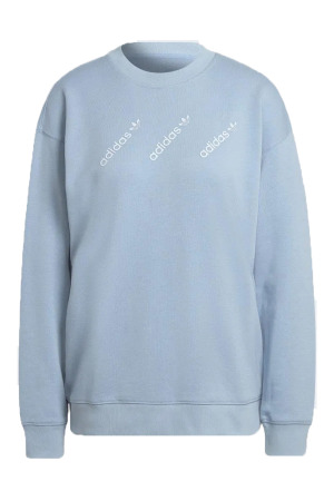 Originals Crew Kadın SweatShirt - HM4870 Açık Mavi - EU-Adidas