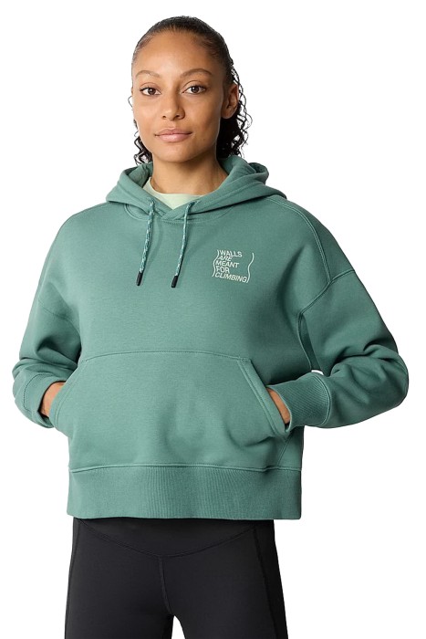 The North Face - Outdoor Graphic Kadın SweatShirt - NF0A8525 Koyu Yeşil