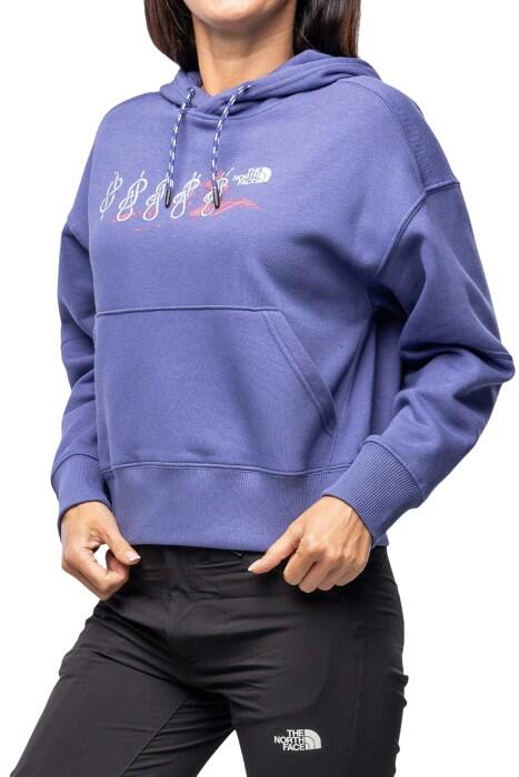 Outdoor Graphic Kadın SweatShirt - NF0A8525 Mavi - 1