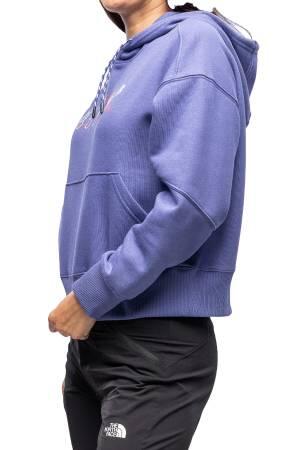 Outdoor Graphic Kadın SweatShirt - NF0A8525 Mavi - 2