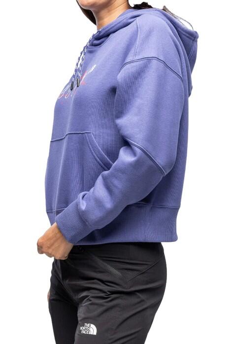 Outdoor Graphic Kadın SweatShirt - NF0A8525 Mavi - 2