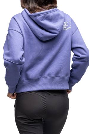 Outdoor Graphic Kadın SweatShirt - NF0A8525 Mavi - Thumbnail
