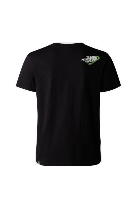 Outdoor S/S Graphic Tee Erkek T-Shirt - NF0A827J Siyah - 2