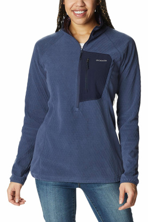Outdoor Tracks 1/2 Zıp Kadın Polar - AL5854 Koyu Lacivert - Columbia