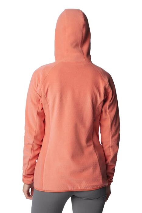 Outdoor Tracks Hooded Fz Kadın Polar - AL7550 Şeftali - 2
