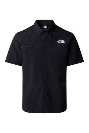 Packable Ss Erkek Gömlek - NF0A883J Siyah - The North Face