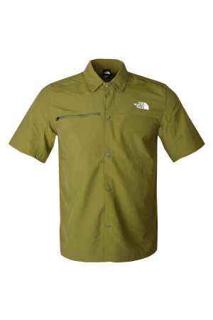 Packable Ss Erkek Gömlek - NF0A883J Zeytin Yeşili - The North Face