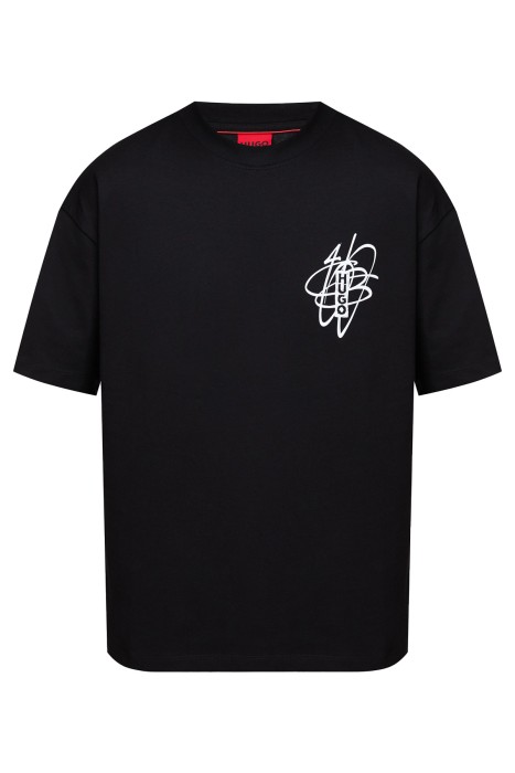 Pamuklu Erkek T-Shirt - 50493447 Siyah