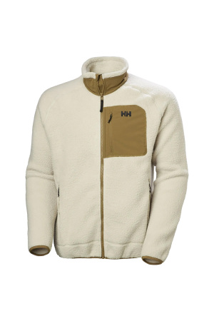 Panorama Tüylü Polar Blok Erkek Ceket - 49460 Gri - Helly Hansen