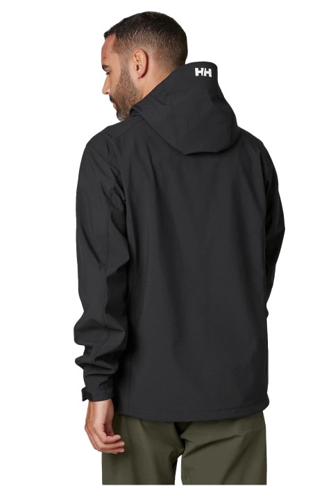 Paramount Hooded Softshell Erkek Kapüşonlu Ceket - 62987 Siyah