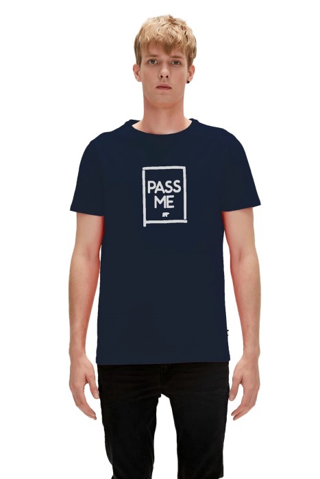 Bad Bear - Pass Me Erkek T-Shirt - 23.01.07.022 Lacivert