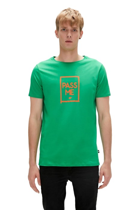 Bad Bear - Pass Me Erkek T-Shirt - 23.01.07.022 Yeşil