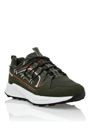 Plein Sport Lo-Top Unisex Ayakkabı - USC0607-STE003N Haki - 1