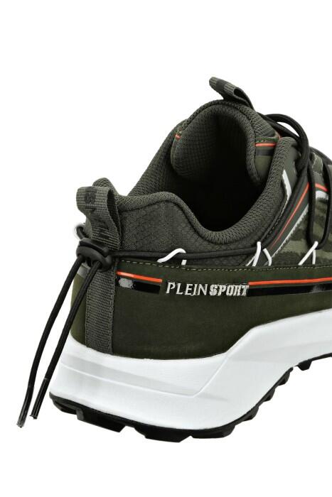Plein Sport Lo-Top Unisex Ayakkabı - USC0607-STE003N Haki - 6