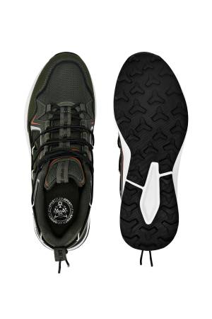 Plein Sport Lo-Top Unisex Ayakkabı - USC0607-STE003N Haki - 9