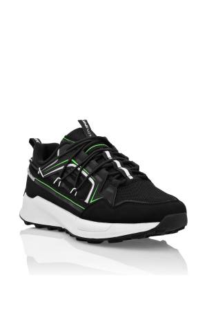 Plein Sport Lo-Top Unisex Ayakkabı - USC0607-STE003N Siyah - 1