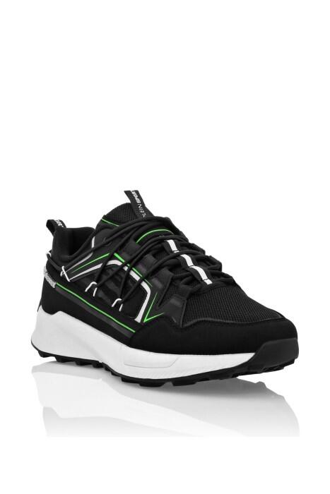 Plein Sport Lo-Top Unisex Ayakkabı - USC0607-STE003N Siyah - 1