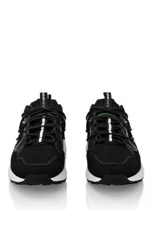 Plein Sport Lo-Top Unisex Ayakkabı - USC0607-STE003N Siyah - 2