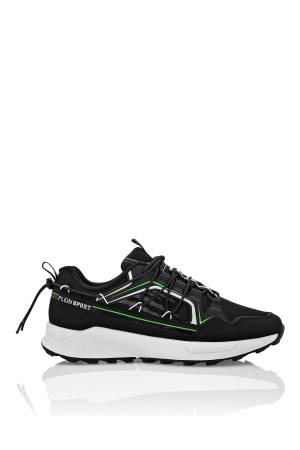 Plein Sport Lo-Top Unisex Ayakkabı - USC0607-STE003N Siyah - 3