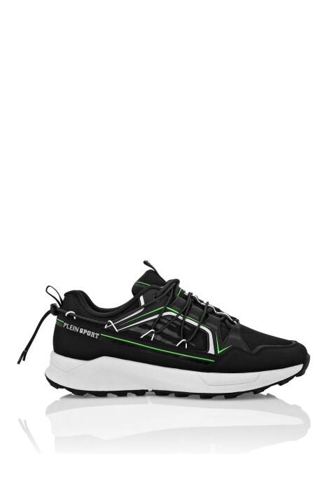 Plein Sport Lo-Top Unisex Ayakkabı - USC0607-STE003N Siyah - 3