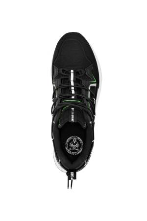 Plein Sport Lo-Top Unisex Ayakkabı - USC0607-STE003N Siyah - 5