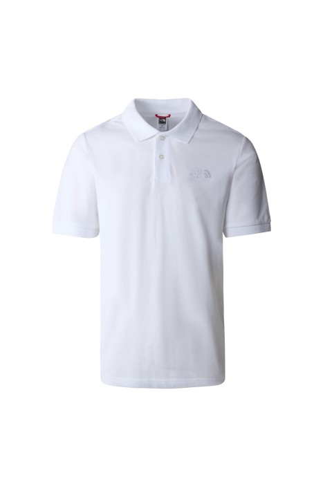 The North Face - Polo Pıquet Erkek T-Shirt - NF00CG71 Beyaz