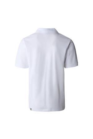 Polo Pıquet Erkek T-Shirt - NF00CG71 Beyaz - Thumbnail