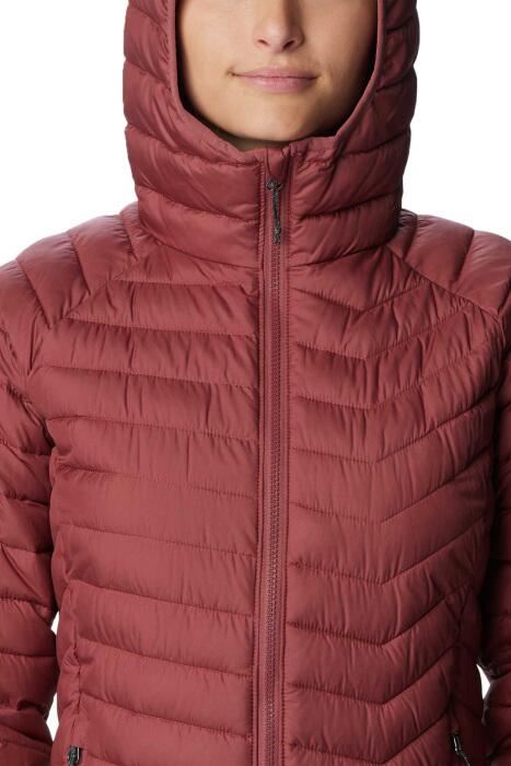 Powder Lite Hooded Kadın Mont - WK1499 Pembe - 6