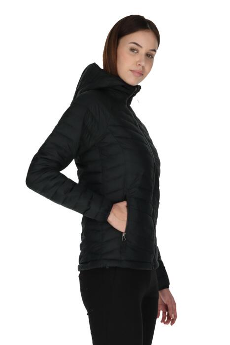 Powder Lite Hooded Kadın Mont - WK1499 Siyah - 3