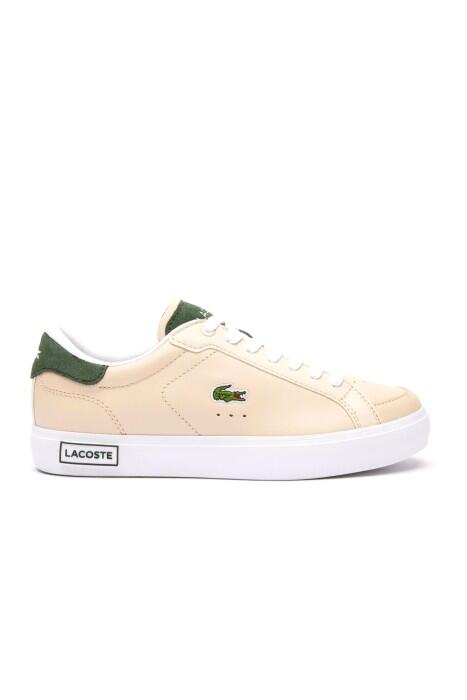 Lacoste - Powercourt Kadın Ayakkabı - 746SFA0090 Bej