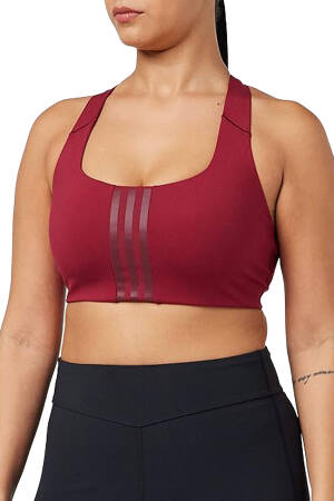 Powerimpact Training Kadın Bra - HF2247 Bordo - Adidas