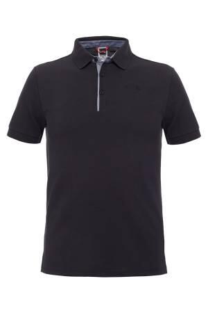 Premioum Polo Piquet-Eu Erkek T-Shirt - NF00CEV4 Siyah - The North Face
