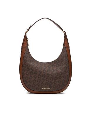 Preston Monogram-Pattern Kadın Kol Çantası - 30S4G0PH9I Kahverengi/Taba - Michael Kors