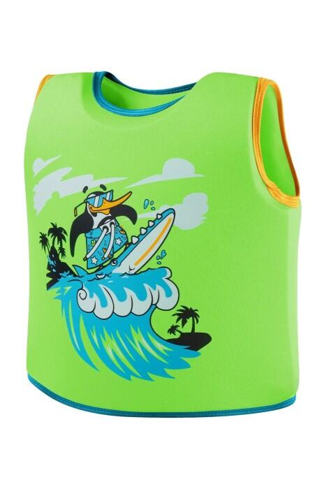 Prınted Float Vest Bebek Yüzücü Yelek - 8-1225214686 Yeşil/Mavi