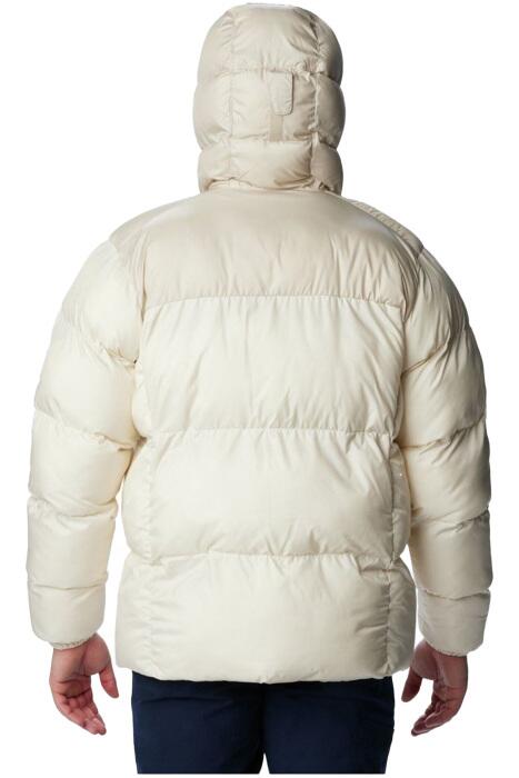 Puffect Hooded Erkek Mont Bej Krem - 3