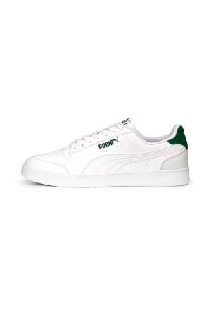 Puma Shuffle Erkek Ayakkabı - 309668 Beyaz/Yeşil - 1