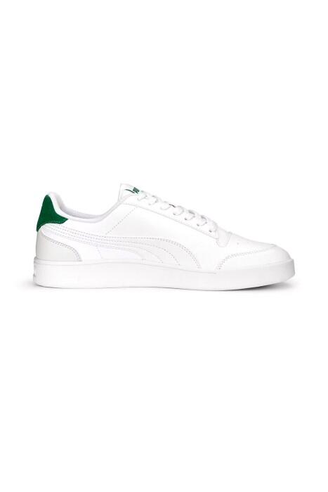 Puma Shuffle Erkek Ayakkabı - 309668 Beyaz/Yeşil - 2