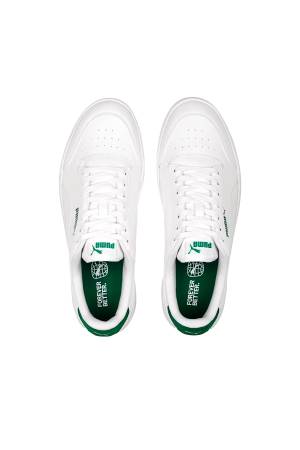 Puma Shuffle Erkek Ayakkabı - 309668 Beyaz/Yeşil - 3